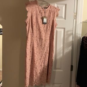 Pink Lace Dress